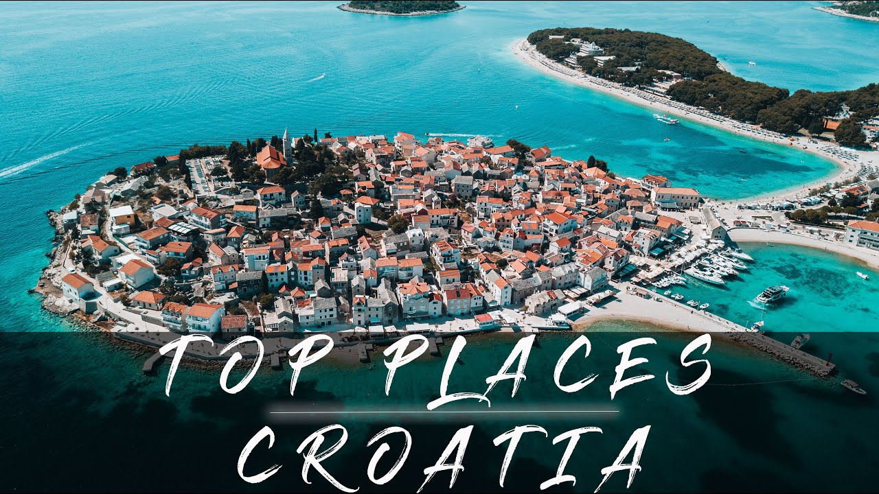 CROATIAN TOWNS | KRKA NATIONAL PARK | DUGI OTOK AND PAG ISLAND | 4K [MUSIC MIX]