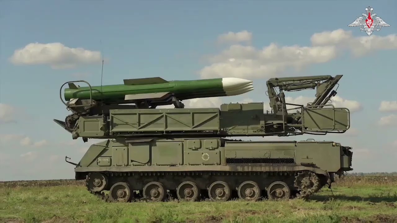 Buk-M3 air defense missile system crews in combat action within special military operation