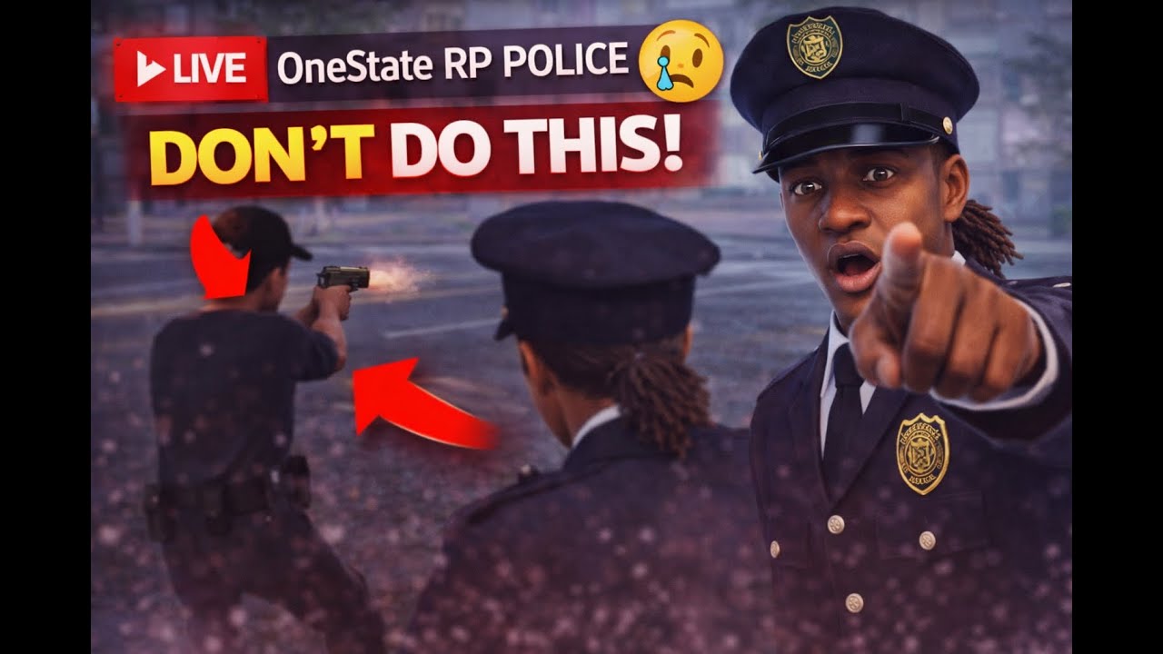 🚨 LIVE OneState RP POLICE | New Players KEEP FAILING 😭 (WATCH & LEARN!)