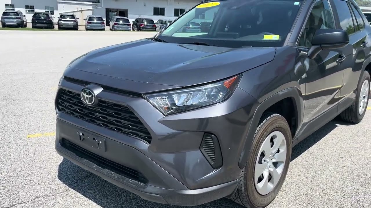 2021 Toyota Rav4 LE in Magnetic Gray Metallic