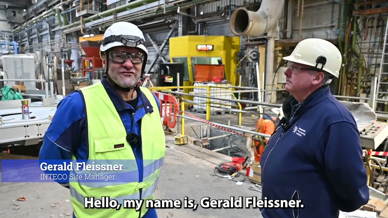 Electric Arc Furnace Installation Update  - Week 2