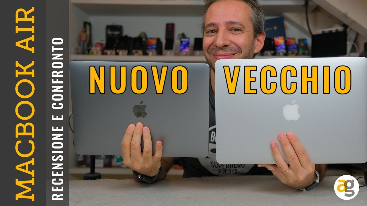 Recensione MACBOOK AIR 2018 e confronto VECCHIO modello Apple