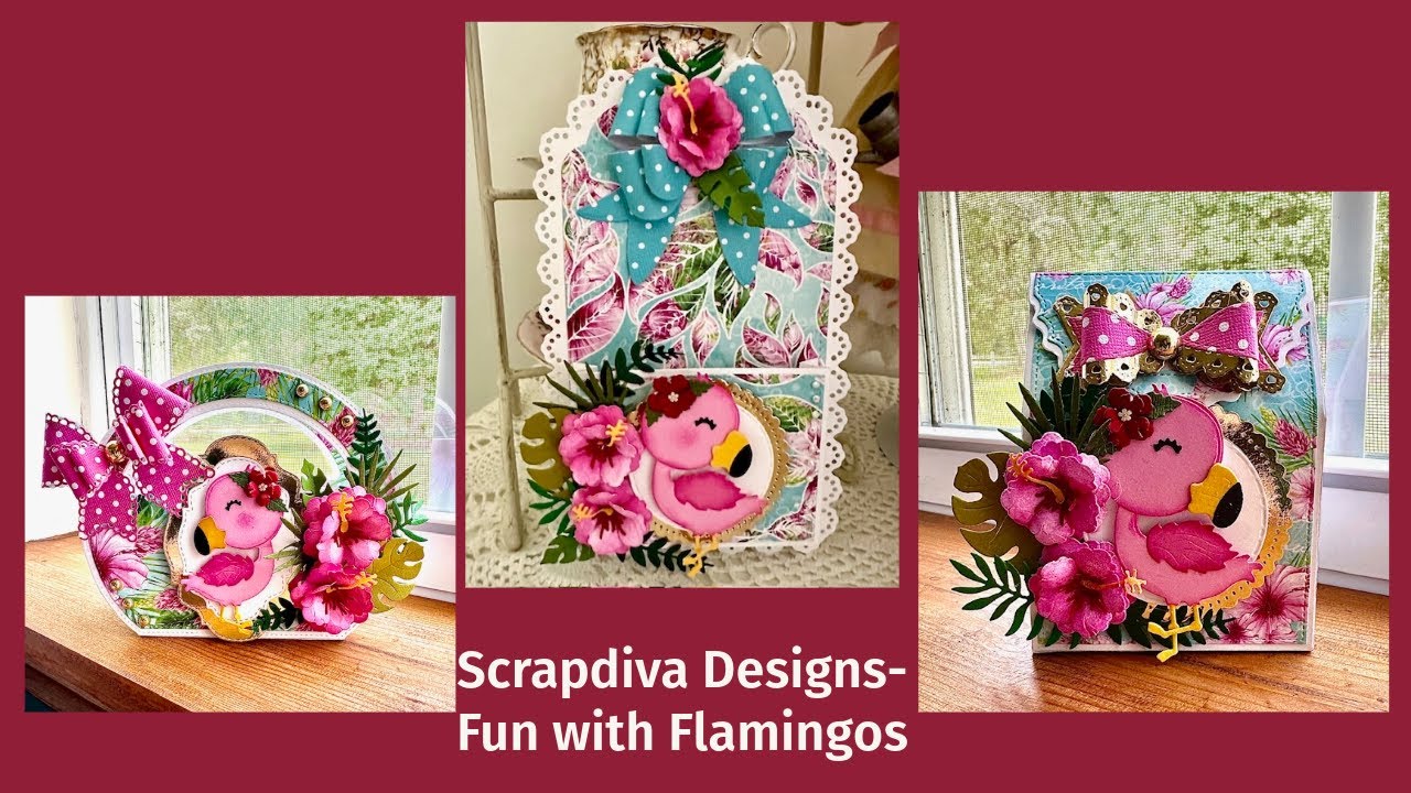 Scrapdiva Designs-Fun with Flamingos