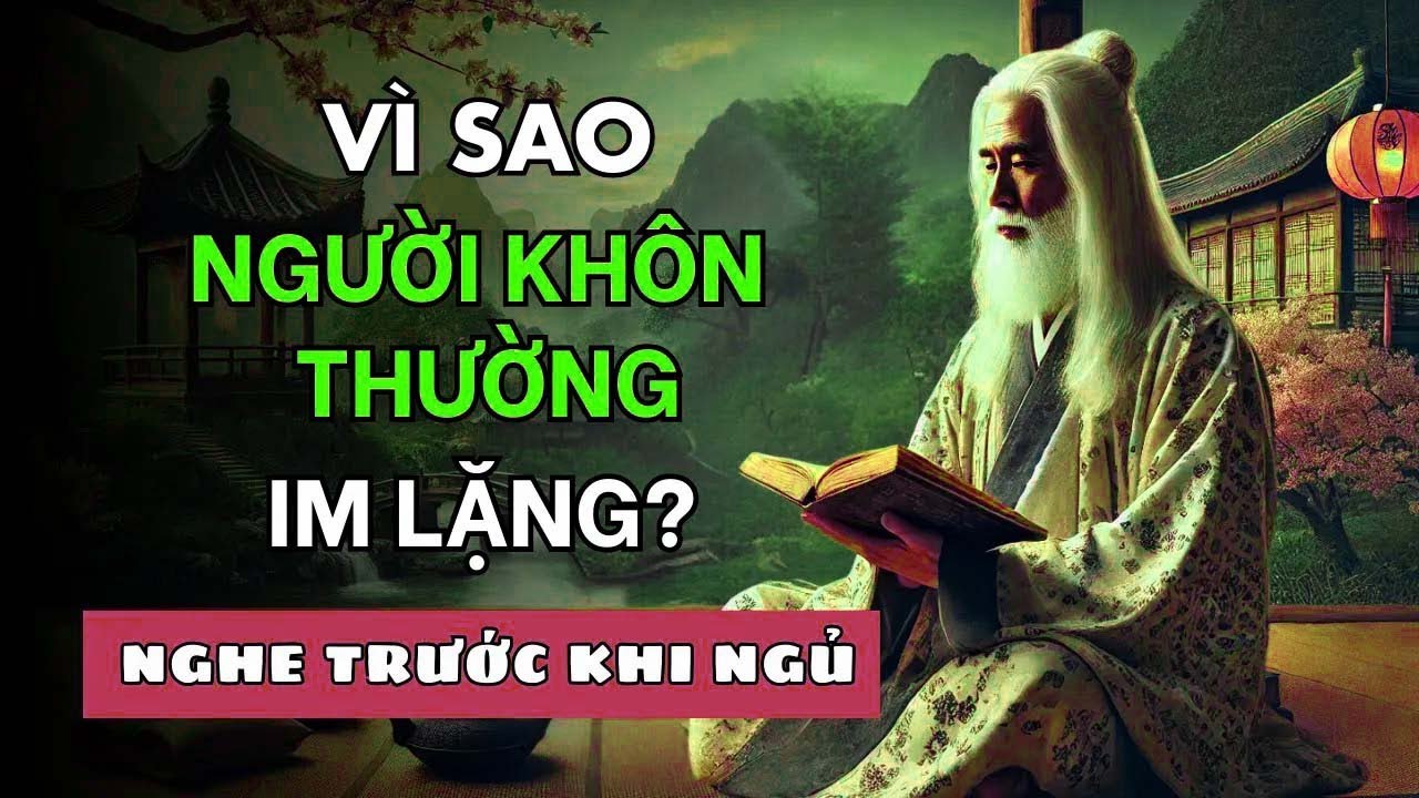 Cổ nhân dạy 26 câu chuyện   Vì sao NGƯỜI KHÔN thường IM LẶNG   Tríết lý cuộc sống