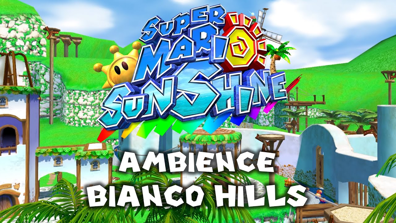 Super Mario Sunshine &bull; Ambience Bianco Hills &bull; 4K