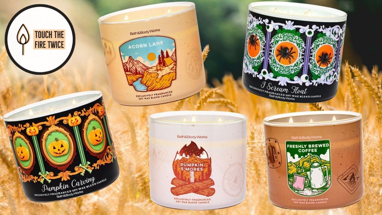 Fall Autumn Candle Haul &  Review - 2025 | Bath & Body Works | TouchTheFireTwice