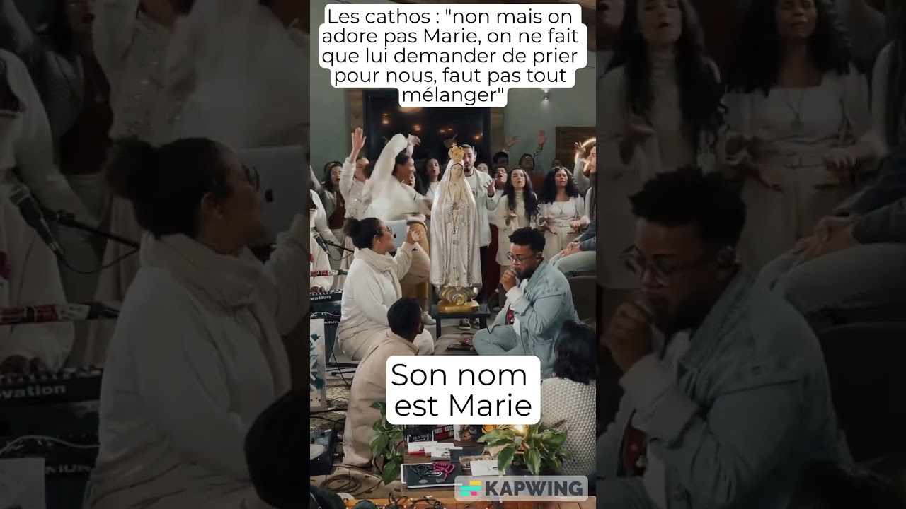 Prier Marie, idol&acirc;trie ?