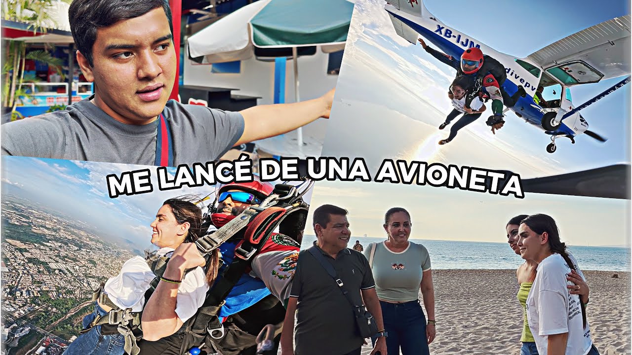HASTA QUE ME ANIME AVENTARME DE UNA AVIONETA 😳