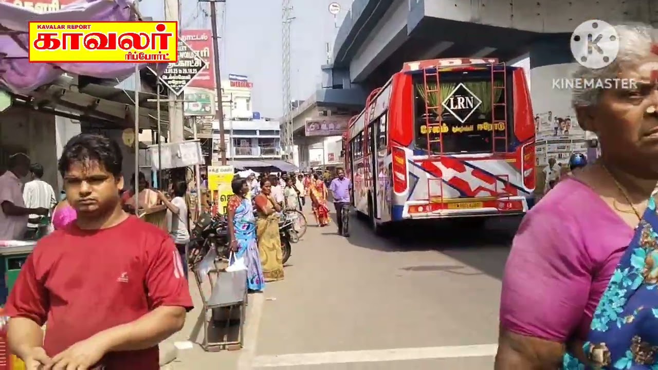 Pallipalyam Breaking News for Bus Report