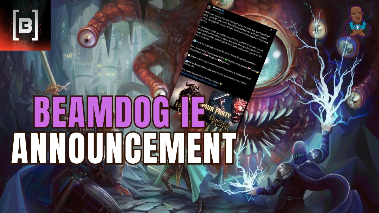Компания Beamdog анонсировала обновление движка Infinity Engine для игр расширенного издания.