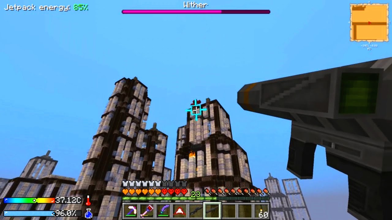 Minecraft - Crash Landing #28: Fight Club