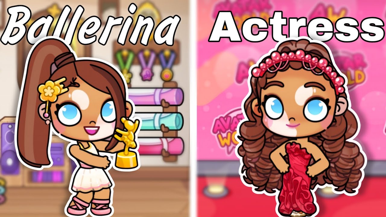 From Ballerina To Actress🎬 Ballerina's Love Story Pt 3❤️Avatar World Story 💖 | Pazu