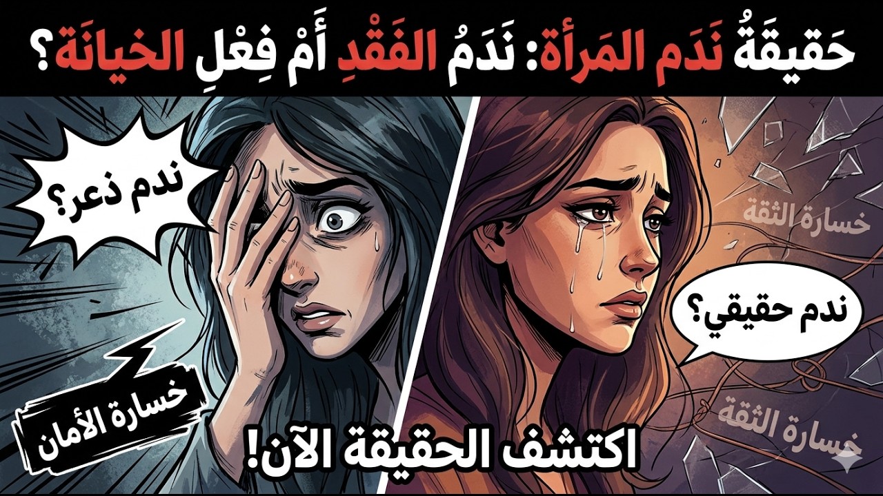 حقيقة ندم المرأة بعد الخيانة: هل هو ندمٌ حقيقي أم مجرد خوف من الفقد؟