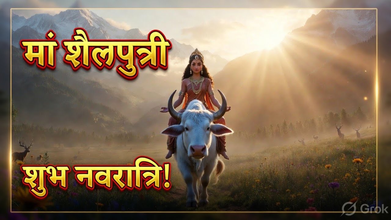 ✨ Who is Maa Shailputri? | Navratri Day 1 Special | Story for Kids #shorts #navratri