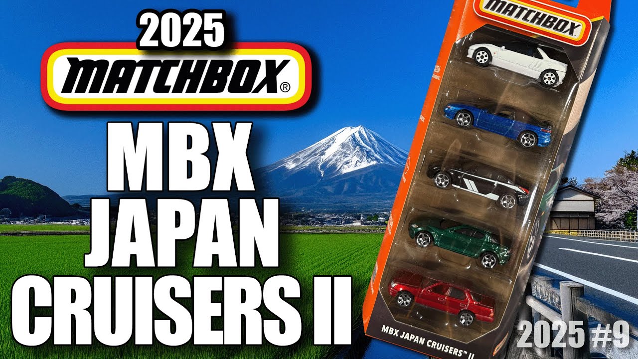Unboxing the NEW 2025 Matchbox JAPAN CRUISERS II 5-Pack!!
