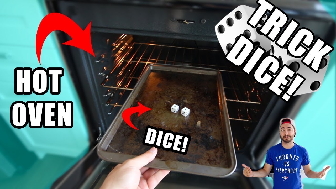 How To Make TRICK DICE In The OVEN!