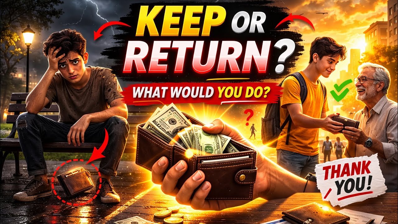 Found ₹50,000… What Would You Do? | Learn English with Stories
