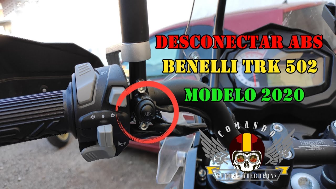 Desconectar ABS Benelli TRK 2020