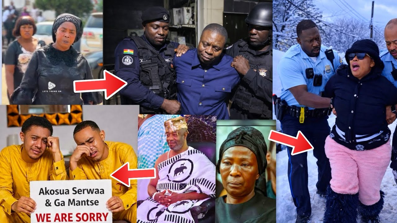 Breaking  Ga Adangbe leaders Storm’s Afia schwarzenegger House allegedly Sacked two of Son’s from 