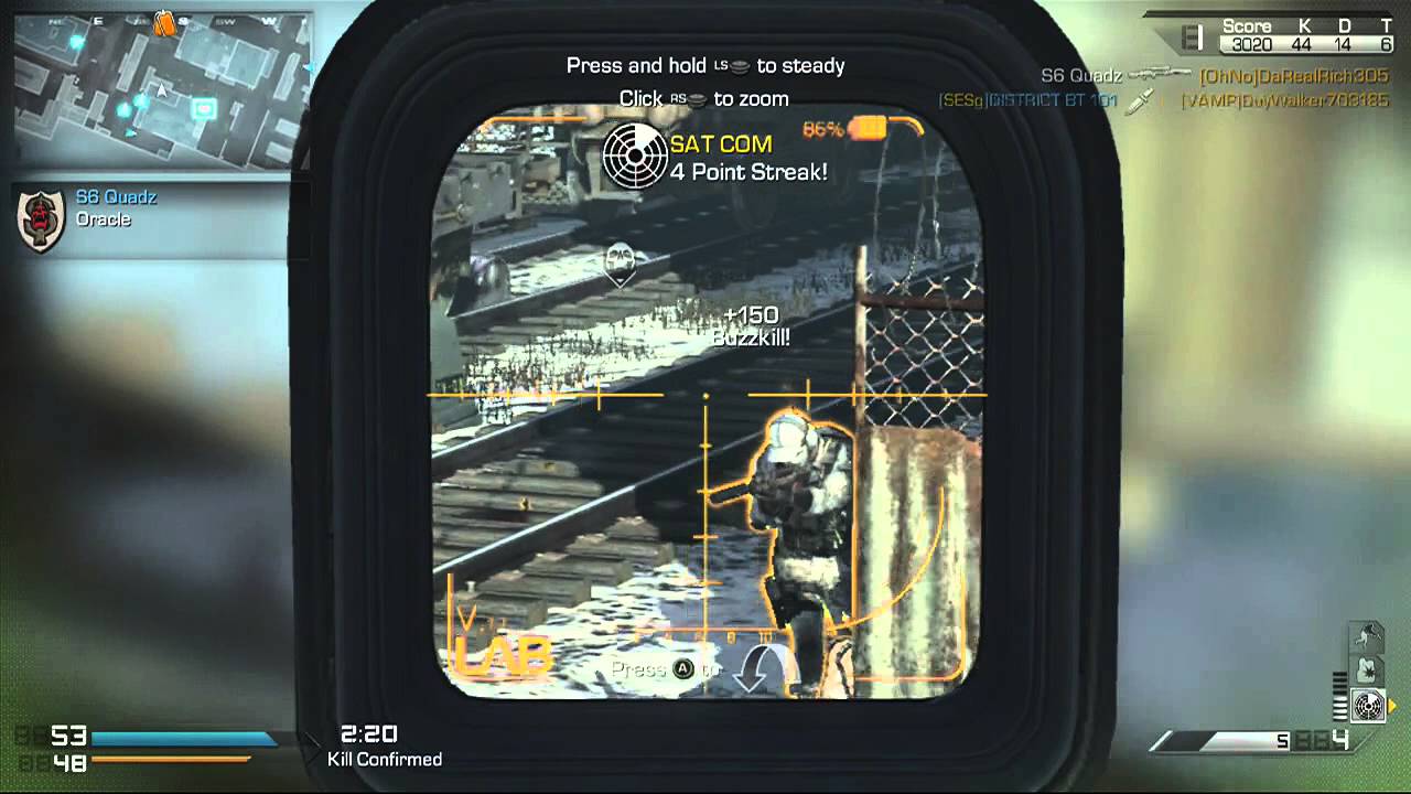 New Ghosts DLC Sniper Quad- Maverick A2
