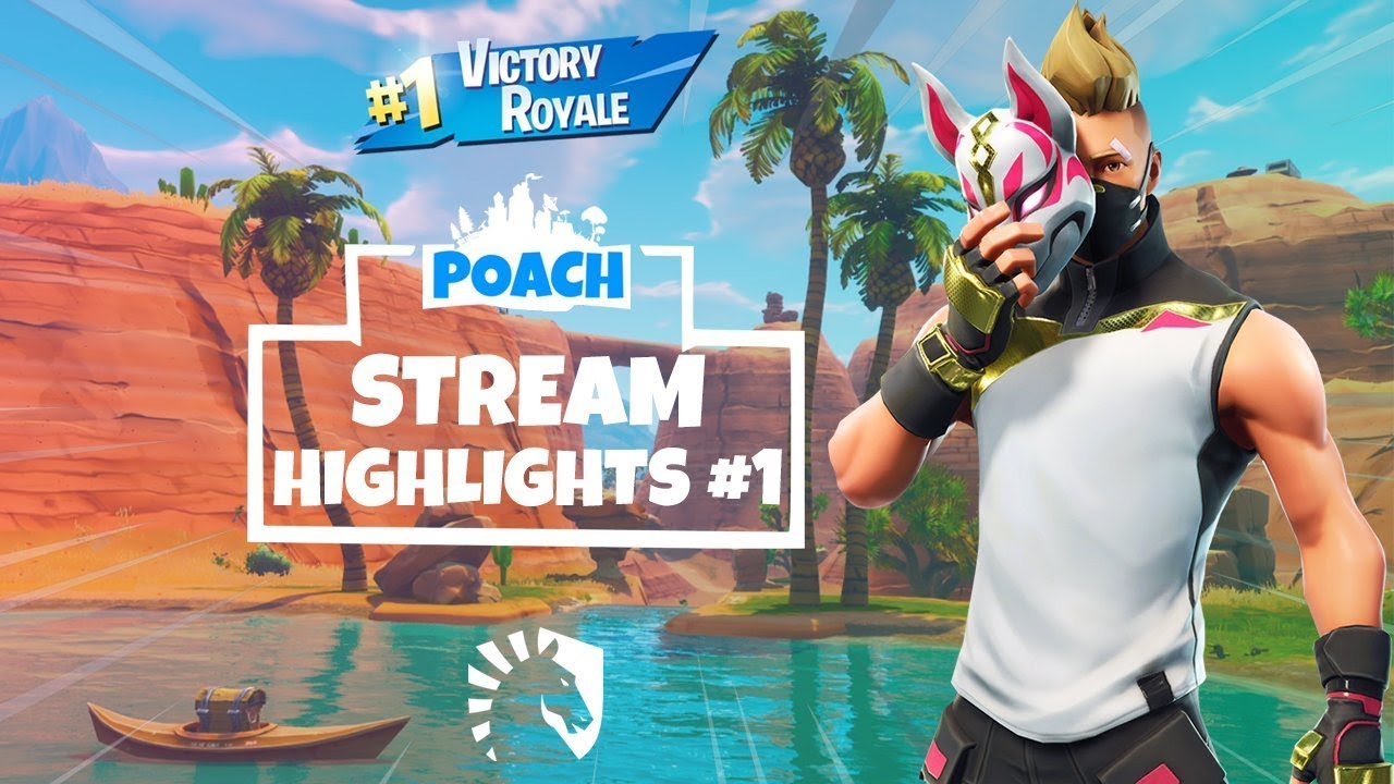 POACH Stream Highlights #1 (Fortnite Battle Royale)
