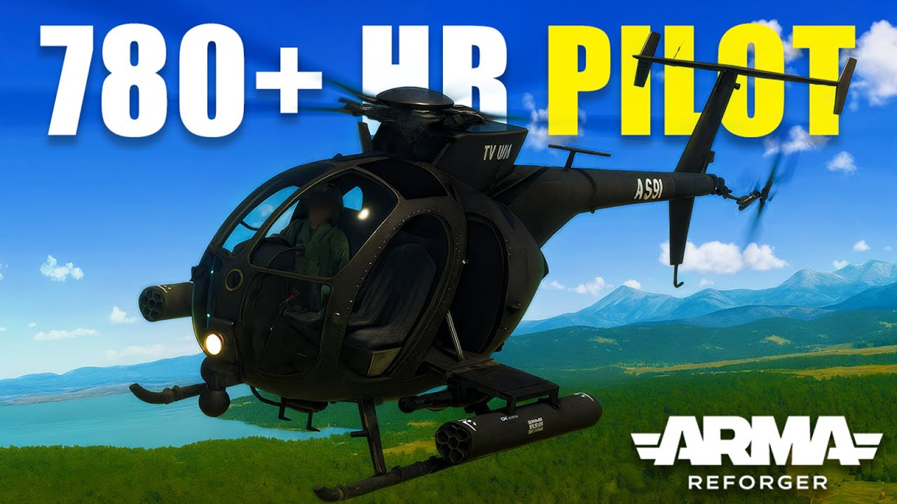 What a 780+ Hour Armed Little Bird Pilot Looks Like in Arma Reforger