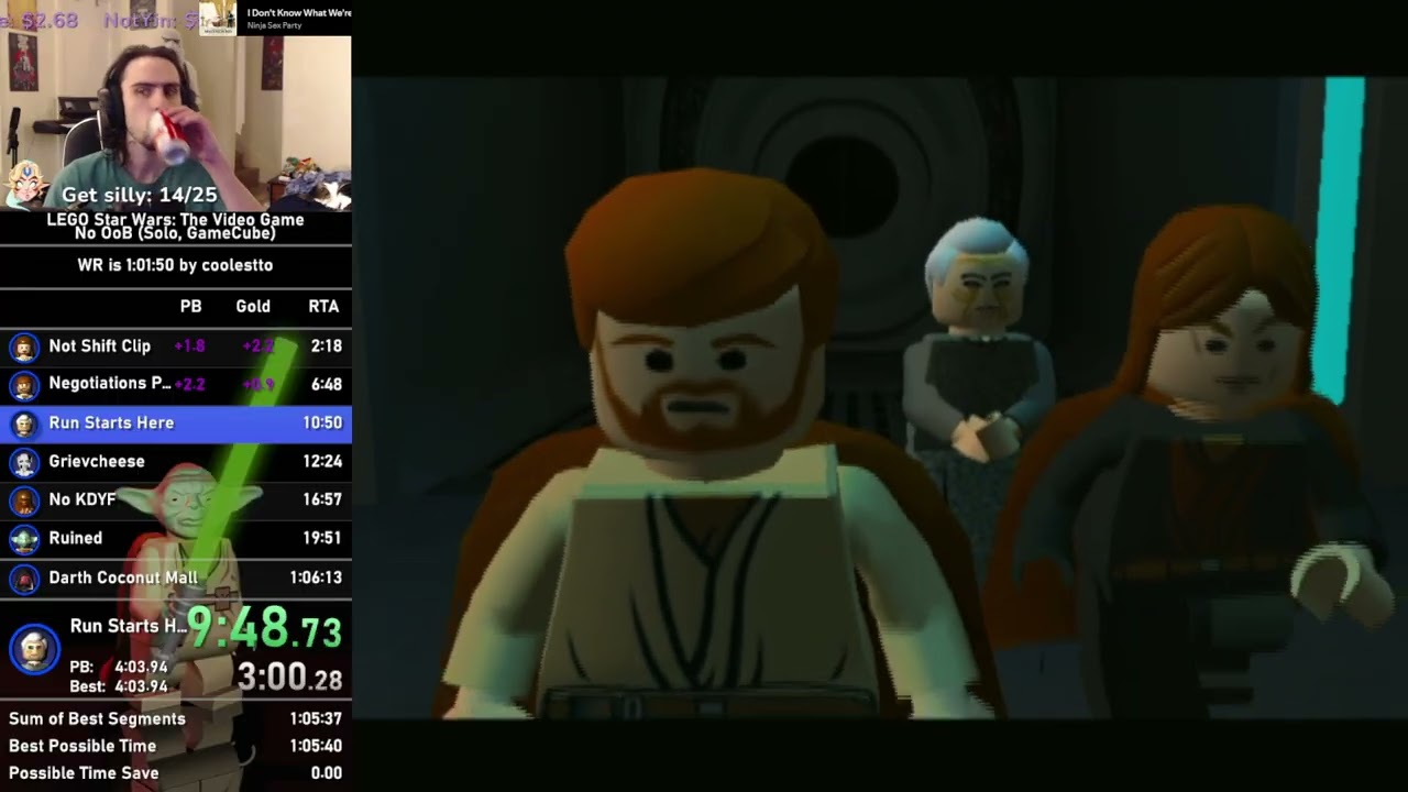 LEGO Star Wars: The Video Game GC No OoB Speedrun in 1:05:51