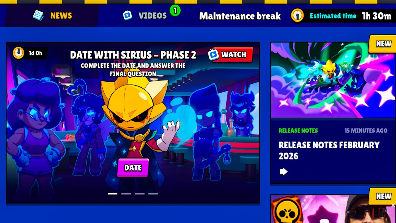 Brawl Stars Live Maintenance Break