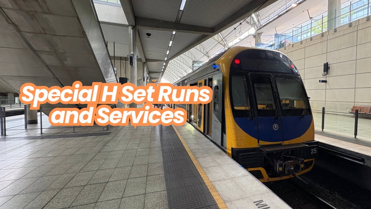 Train Spotting Vlog 45: Special H Set Runs And Services
