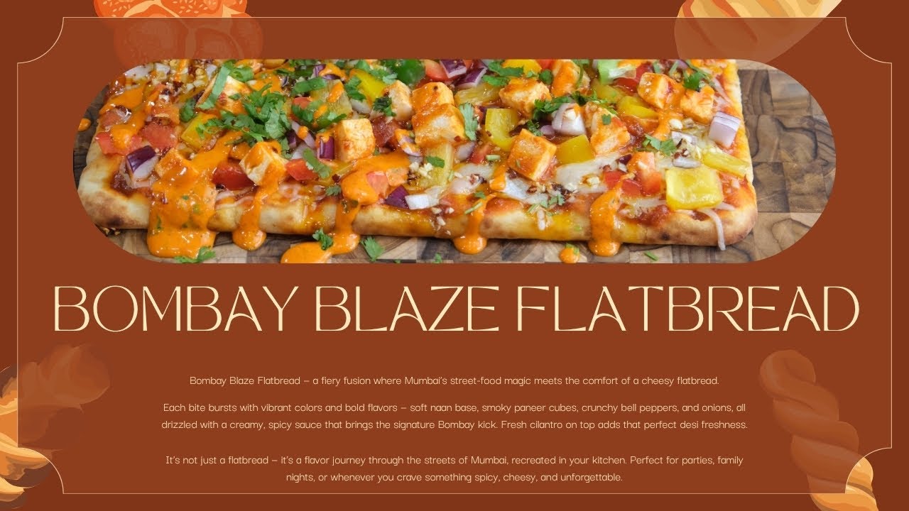 Bombay Blaze Flatbread Pizza With Blaze Mayo Recipe By Chilli Blossom #pizza #Mayo #chilliblossom