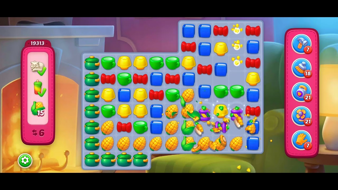 Homescapes Super Hard Level 19313