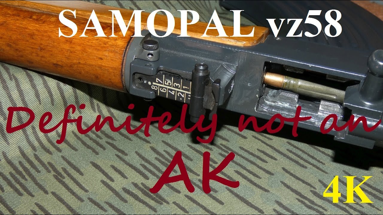 Samopal vz58 Definitely not an AK (4K)