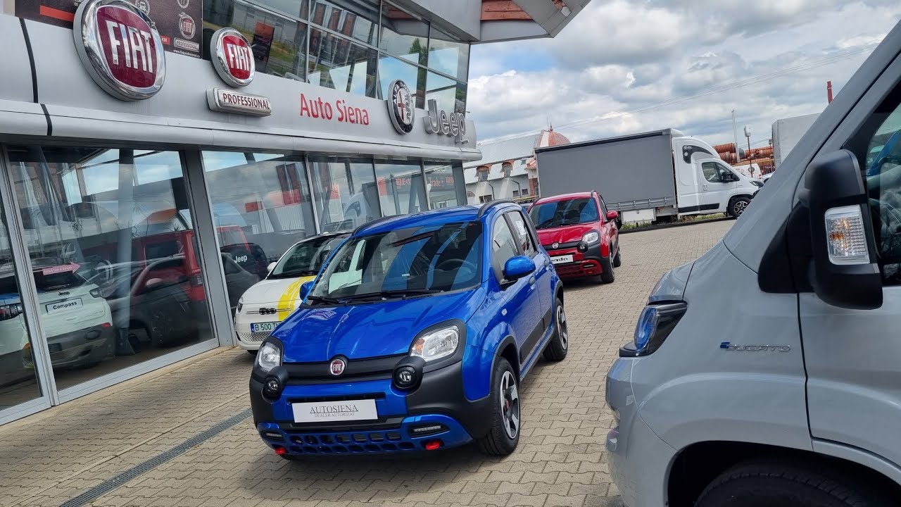 Fiat Panda 2023 1.0L3 Hybrid 70CP 92Nm MT6+R - Cross FWD - 756 Blue Italia Metallic - AutoSiena