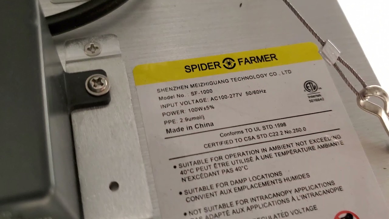 światła, kamera, akcja!&nbsp;Spider Farmer LED