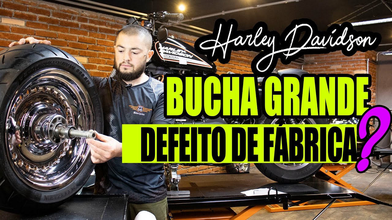 Não estrague o rolamento da sua Harley-Davidson