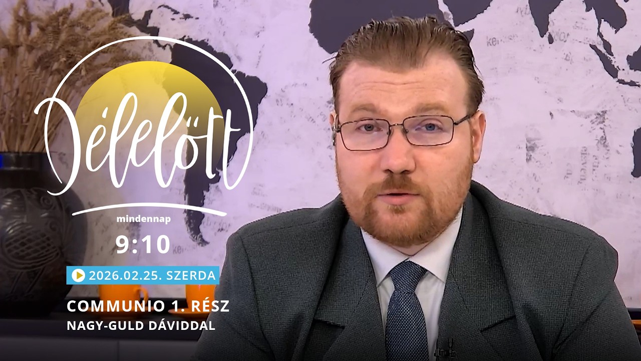 Communio 1. rész - Nagy-Guld Dáviddal - 2026.02.25.