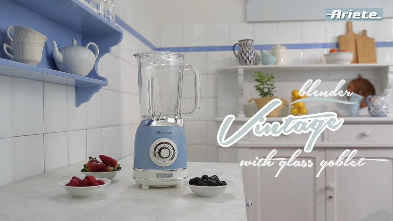 Vintage Blender - With glass goblet -  Ariete 583