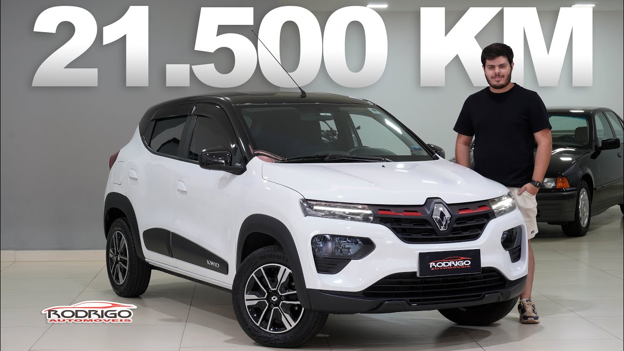 Renault KWID INTENSE 2023 NOVINHO à venda na Rodrigo! Carro bom pra quem PRECISA FINANCIAR