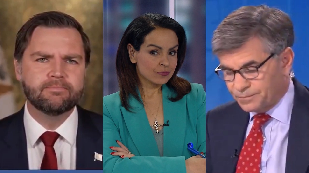 Lefties Losing It: JD Vance demolishes ‘Democrat operative’ George Stephanopoulos