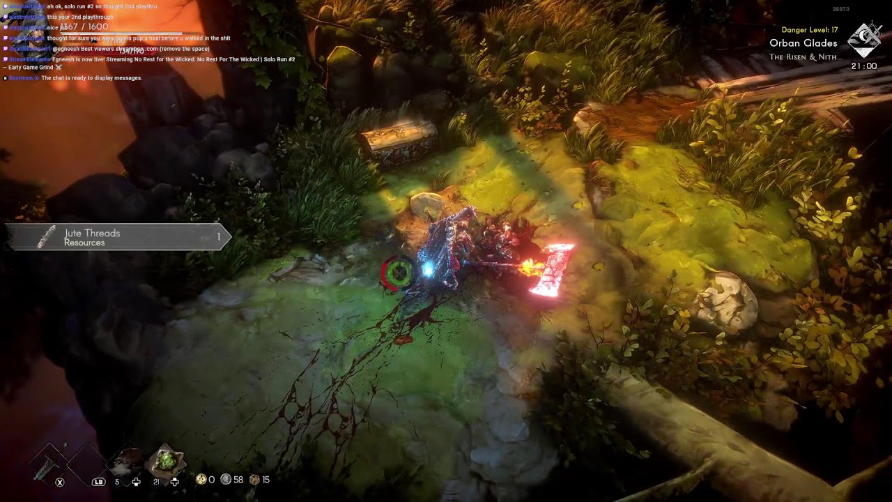 No Rest For The Wicked | Solo Run #2 — Early Game Grind ⚔️