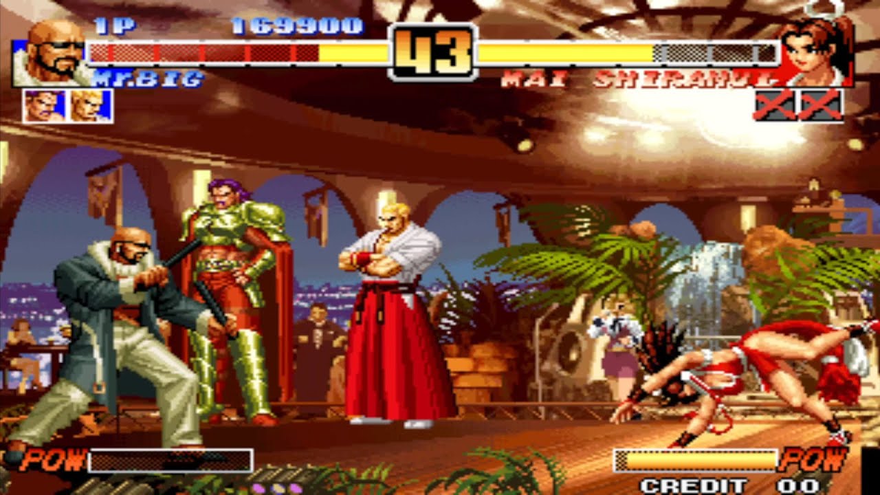 King Of Fighters '96 [Arcade] - Geese, Krauser & Mr.Big