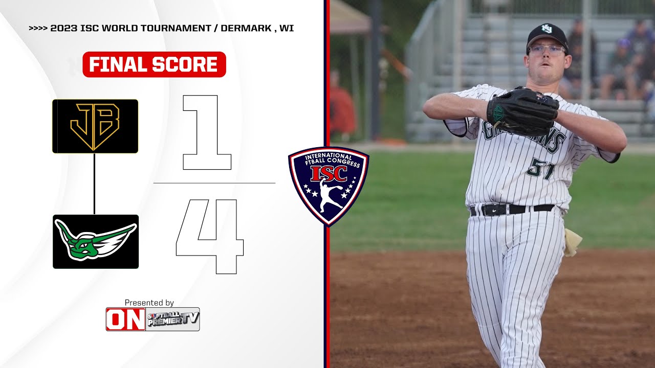 | LIVE| NY GREMLINS v JB  | 2023 ISC WORLD TOURNAMENT  #DENMARK | WISCONSIN  #FASTPITCH