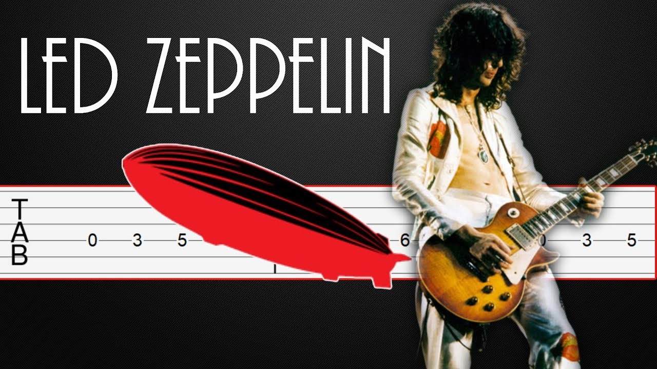 Led Zeppelin - Top 8 Riffs / Easy Guitar Tabs