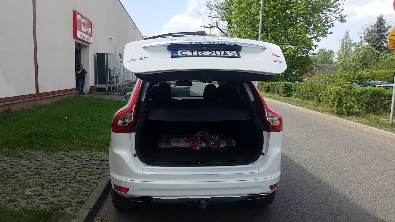 Elektrycznie otwierana klapa bagażnika Volvo XC60 www.euro-watt.pl