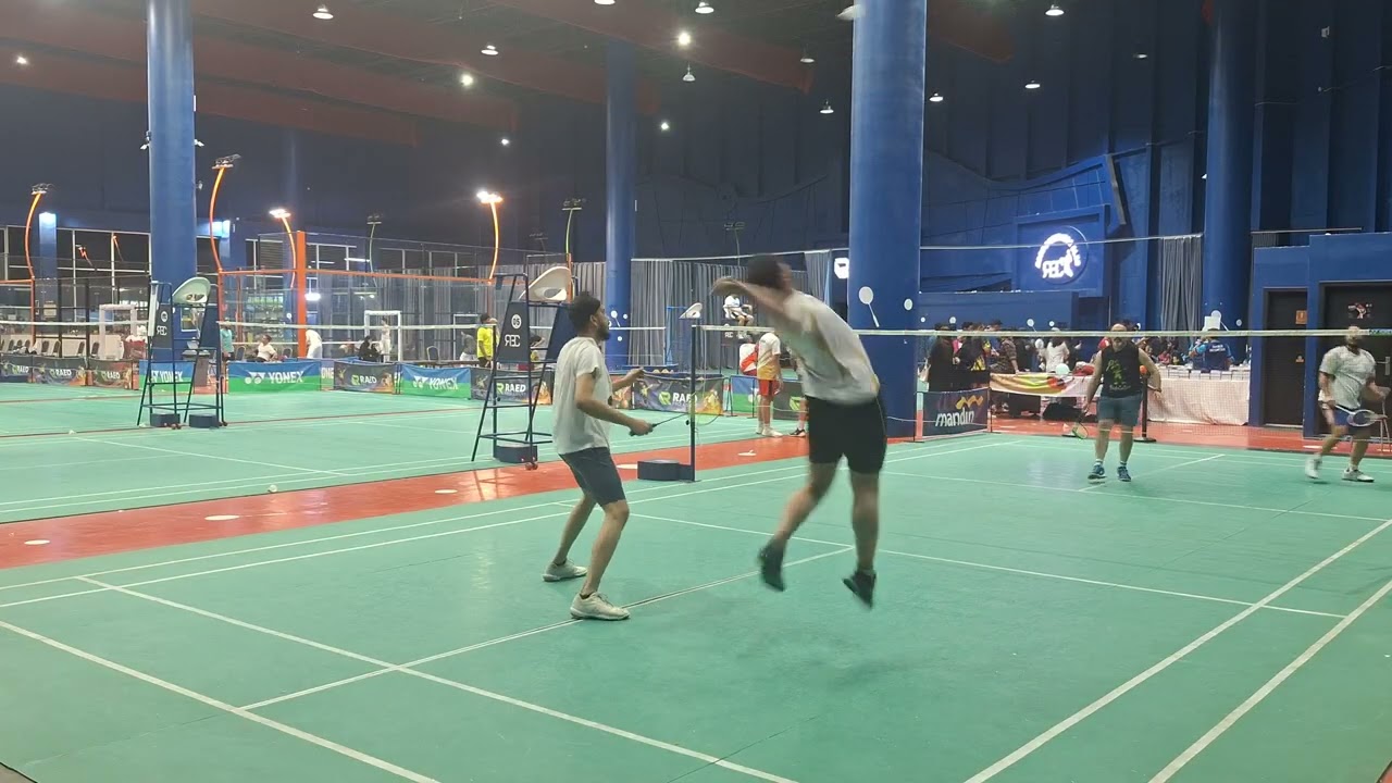 PBRI Welcome Ramadan Badminton Tournament 2026 - Fahad / Ghiash vs. Aagash / Stanley - Semifinal 