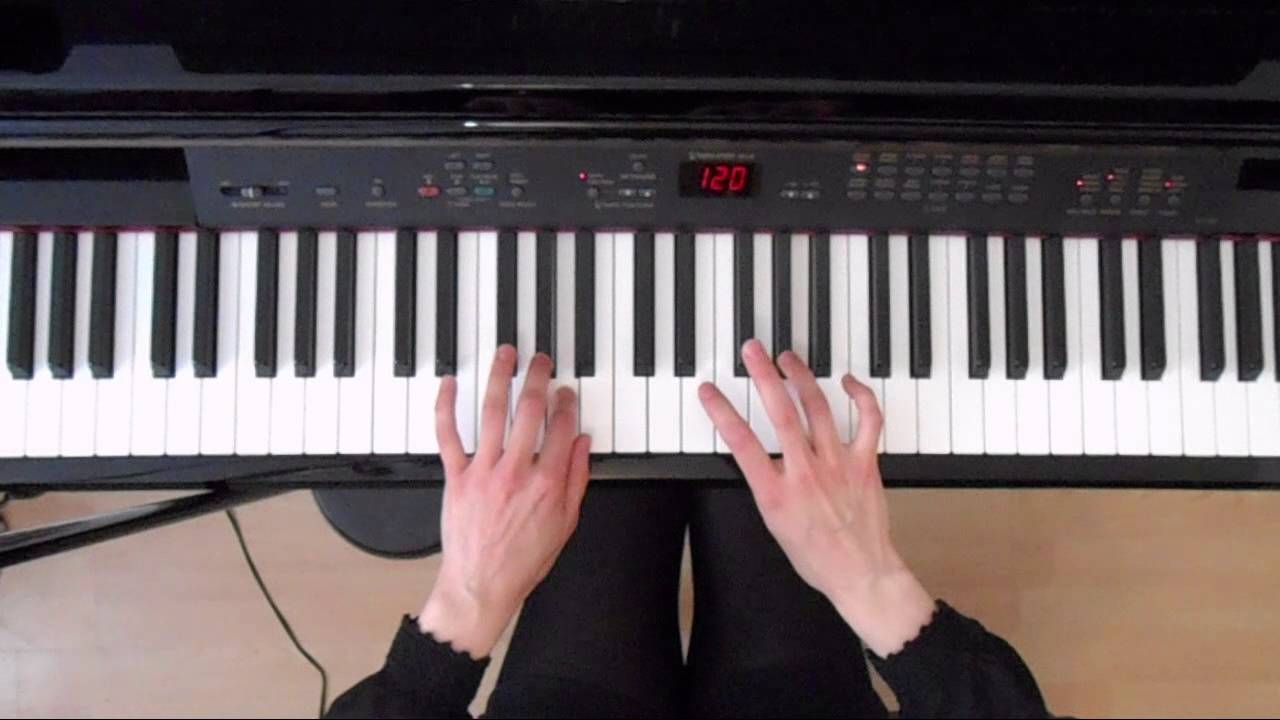 Online Piano Scales: F# Minor Melodic Scale Tutorial