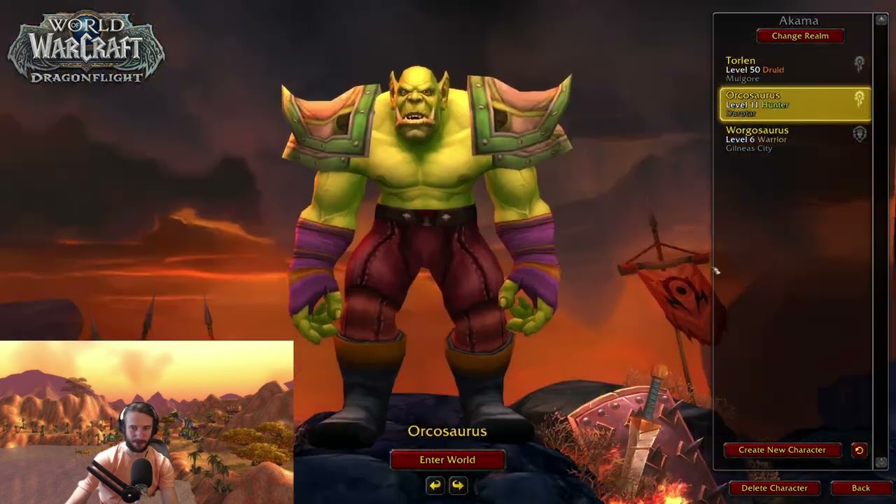 Deleting and Cleaning Up My WoW Characters