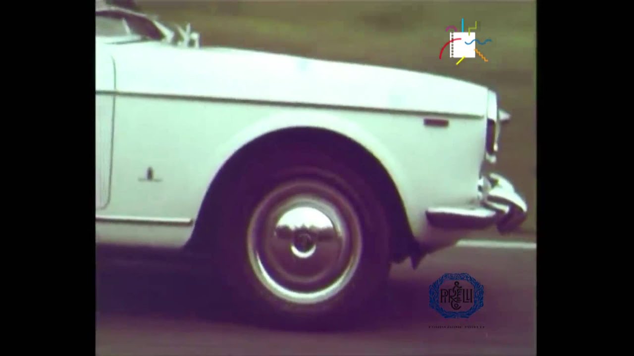 J. M. Fangio prova il Cinturato Pirelli sulla pista di Monza - Pirelli n. 5