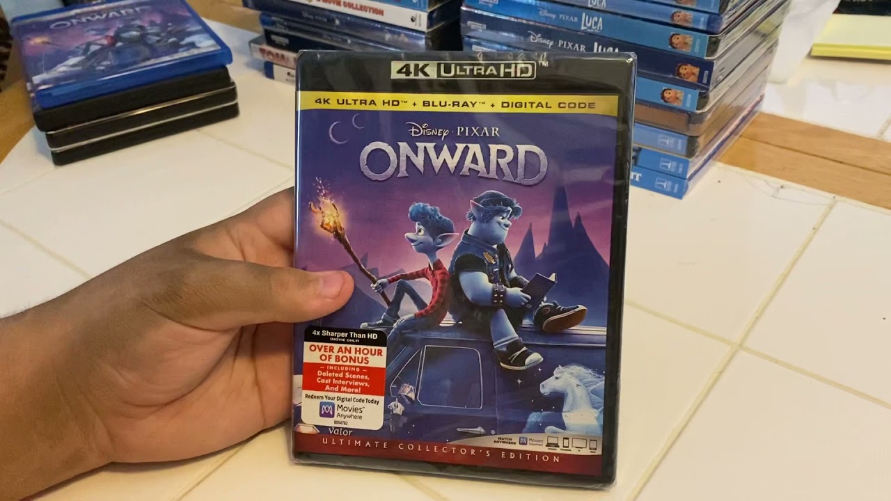 Распаковка Blu-ray Onward 4K Ultra HD