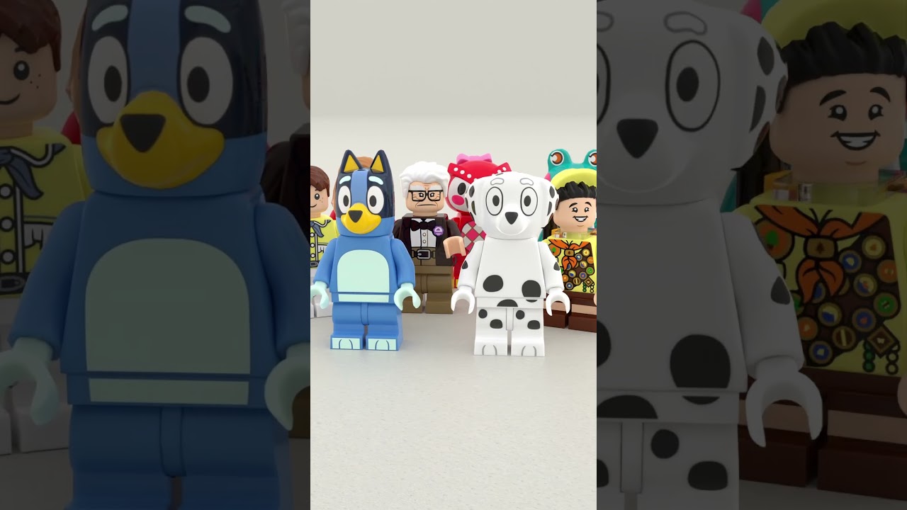 Минифигурки LEGO с короткими ногами #lego
